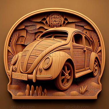 3D мадэль Volkswagen Beetle A5 (STL)